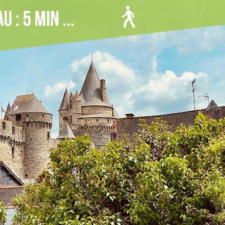 Joli Studio A Deux Pas Du Chateau Et Du Centre Vitré Eksteriør billede