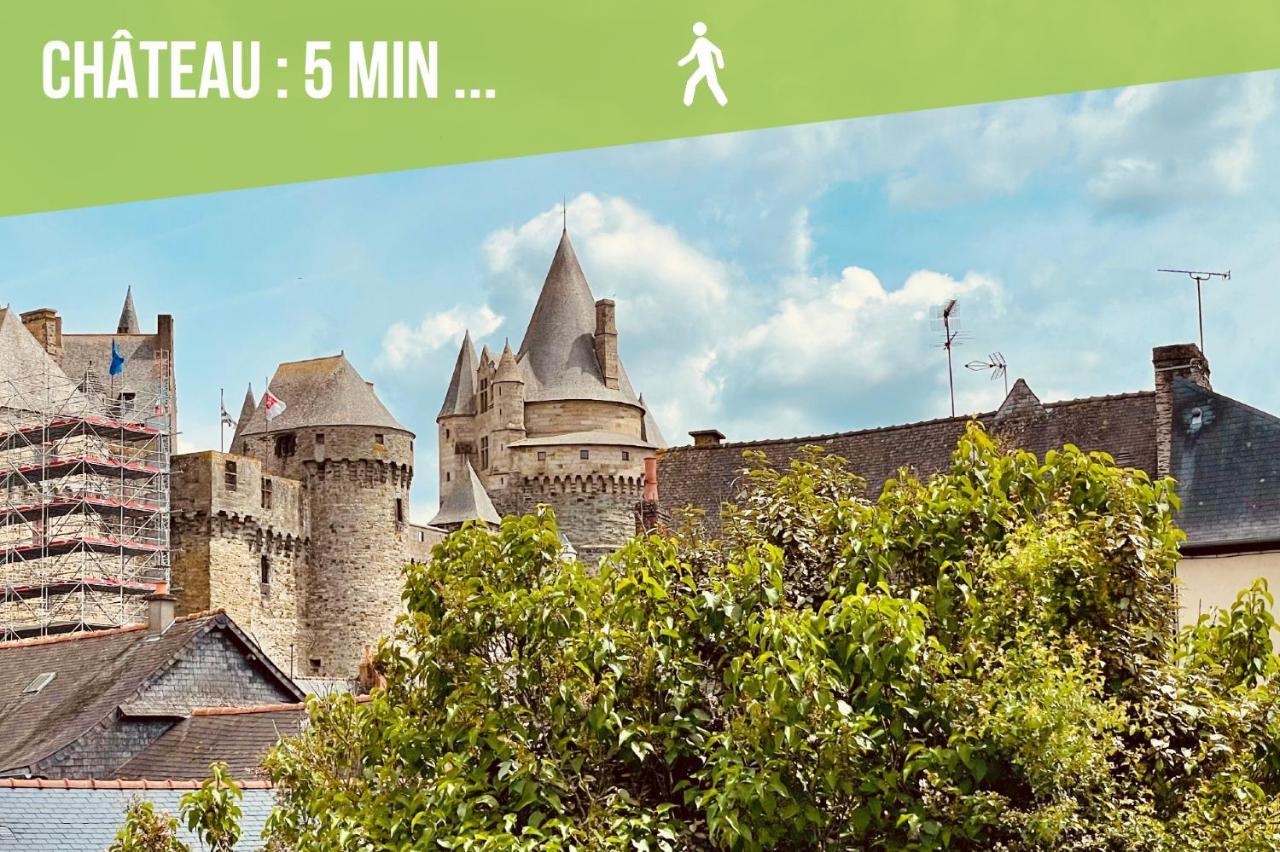Joli Studio A Deux Pas Du Chateau Et Du Centre Vitré Eksteriør billede